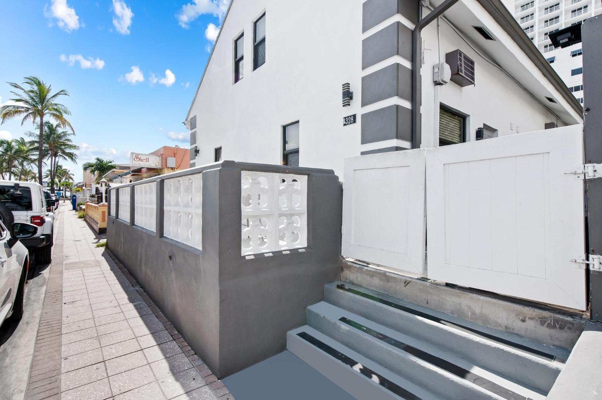 Oceanside Boutique Loft Apt Cozy Beach Unit # 7 Hollywood Buitenkant foto